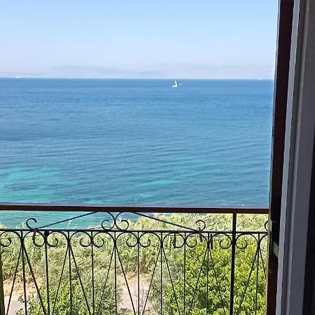 公寓 Corfu Bay Sea View 100m From The *